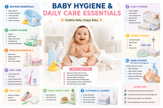 Baby Hygiene & Daily Care Essentials
