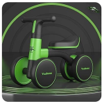 AMBERZ  4-Wheeled Kids Balance Car with Music & LED Lights for 1-5 Years Boys & Girls