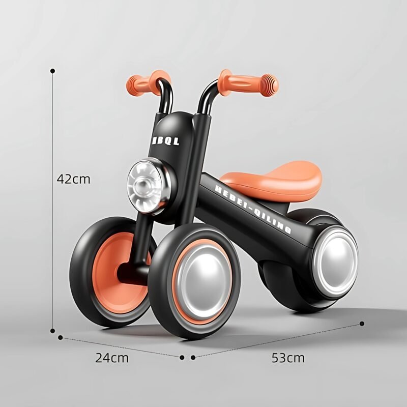 Premium Kids Balance Bike with Light & Music | Toddler First Bike for Boys & Girls 1 to 3 Years Old | Kids Balancing Cycle | Light & Music | Max Load 20kg